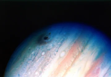 Komet Shoemaker-Levy, 1994. Einschlag mit Jupiter am 20. Juli 1994.